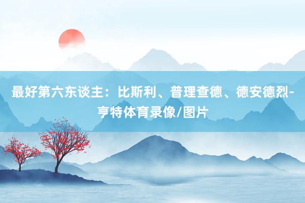 最好第六东谈主：比斯利、普理查德、德安德烈-亨特体育录像/图片